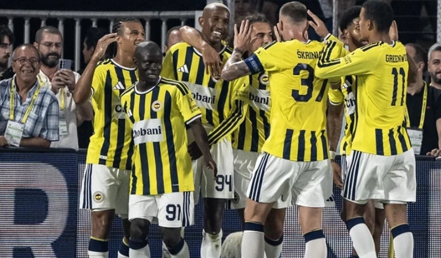 Fenerbahçe, Şampiyonlar Ligi eleme turu maçında Sturm Graz'ı 2-0 mağlup etti