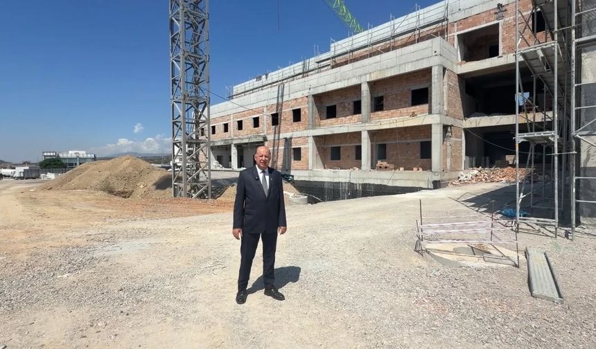Karpaz Hastanesi yıl sonu bitiyor