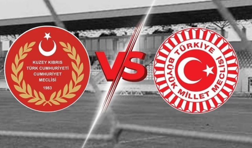 Cumhuriyet Meclisi ile TBMM futbol takımlarının dostluk maçı Çarşamba gününe ertelendi