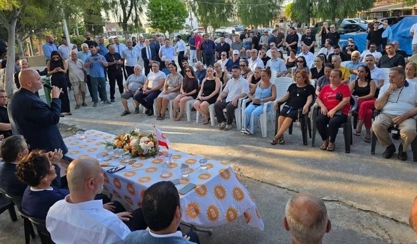 UBP'nin istişare toplantıları 6 Eylül'e kadar yapılmayacak