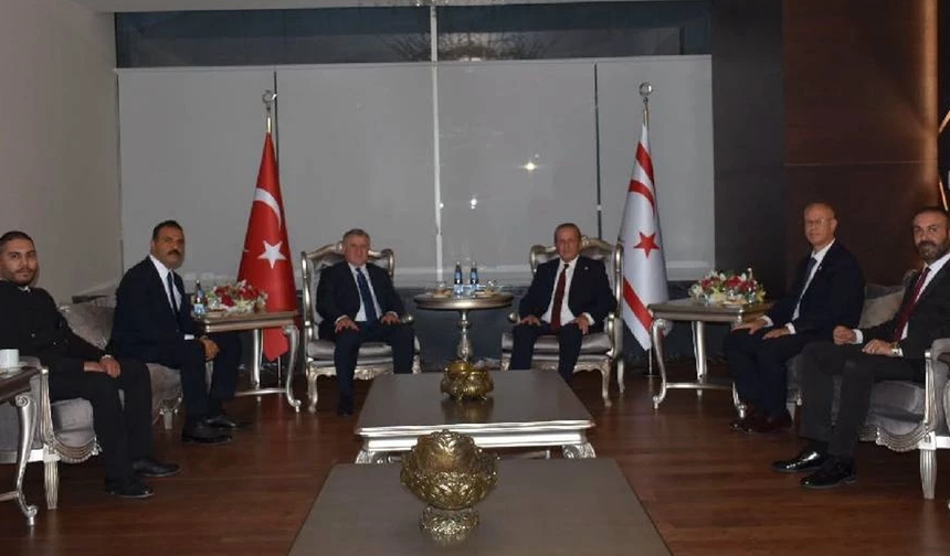 Türkiye Gençlik ve Spor Bakanı Osman Aşkın Bak, KKTC’ye geldi