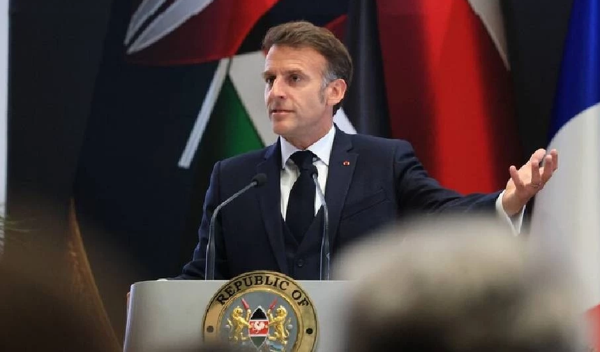 Macron: Rusya'ya yeni yaptırımları destekliyoruz