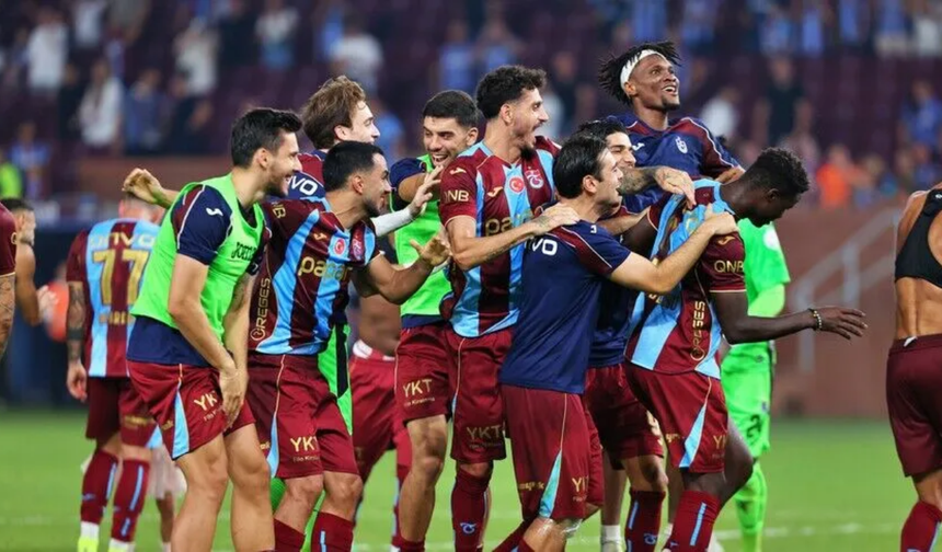 Trabzonspor, Süper Lig'de 55 hafta sonra en farklı galibiyetini aldı