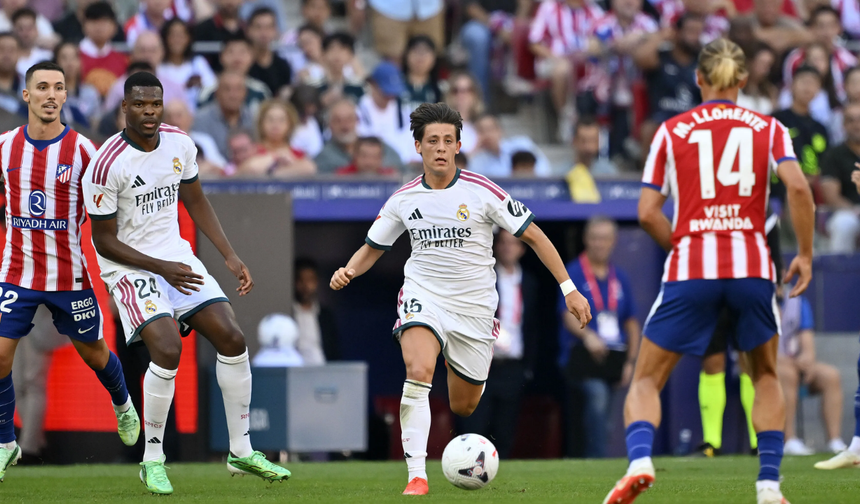 Real Madrid derbide Atletico Madrid'e 2-1 yenildi