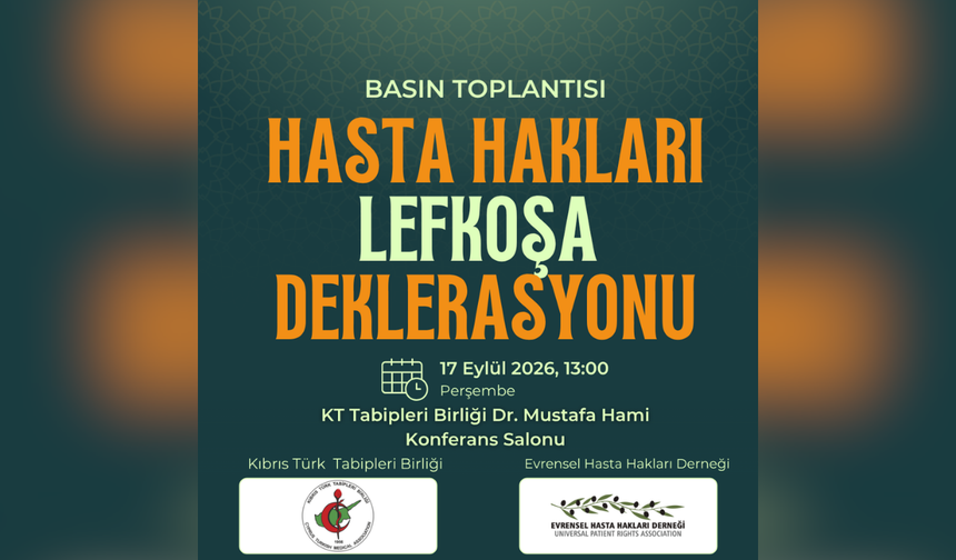 KTTB ve EHHD’den Deklarasyon