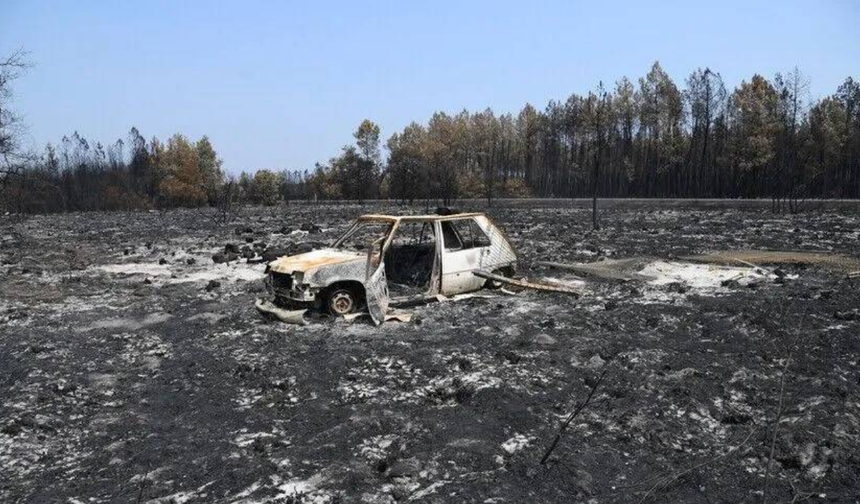 Aude’de 225 Hektar Kül Oldu