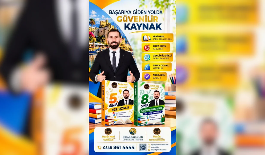 Özgür Neni Yayınları’ndan Sınavlara Özel Yeni Kaynaklar