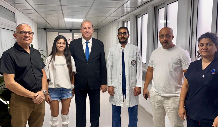 Dinçyürek: “Nalbantoğlu Hastanesi’nde ilk kez doğumsal kalp hastalığı ameliyatı yapıldı”