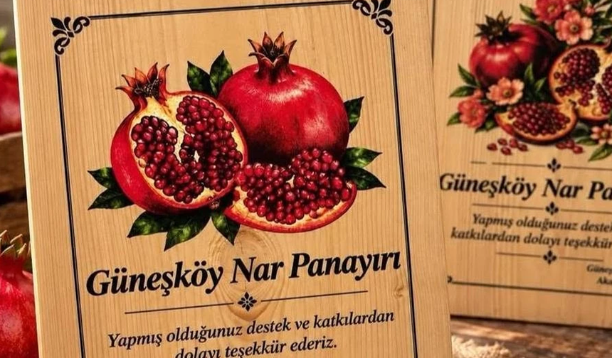 Güneşköy Nar Panayırı iptal edildi