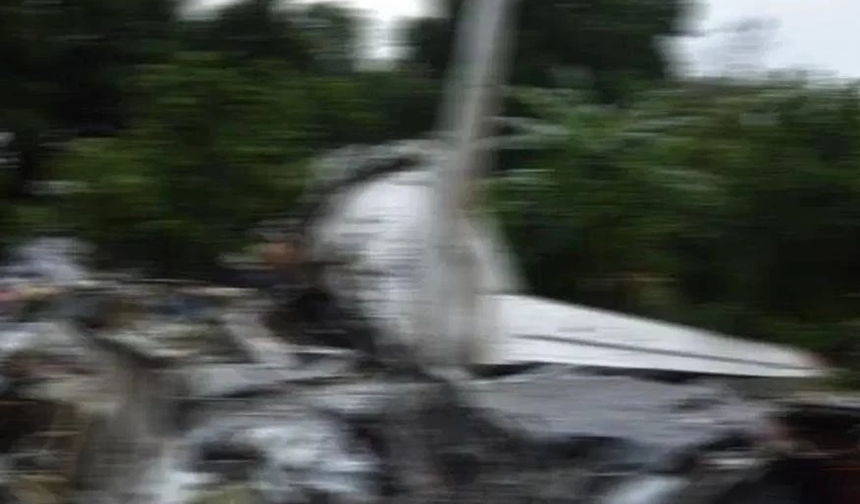 Almanya'da küçük uçağın düşmesi sonucu 2 kişi hayatını kaybetti