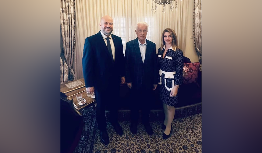 Hasan Küçük’ten Dr. Derviş Eroğlu’na Anlamlı Ziyaret: "Bir Davanın Hafızası, Bir Vefanın Fotoğrafı"