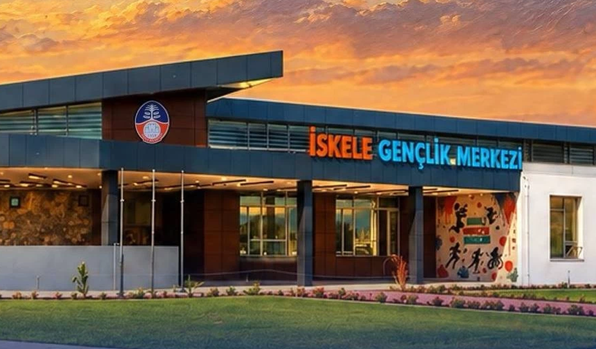 İskele Gençlik Merkezi'nin kapıları yarın hizmete açılıyor