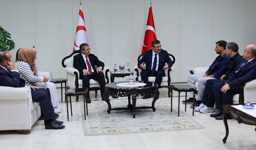 Türkiye Cumhuriyeti Cumhurbaşkanı Yardımcısı Yılmaz, kayıp yakınlarıyla bir araya geldi