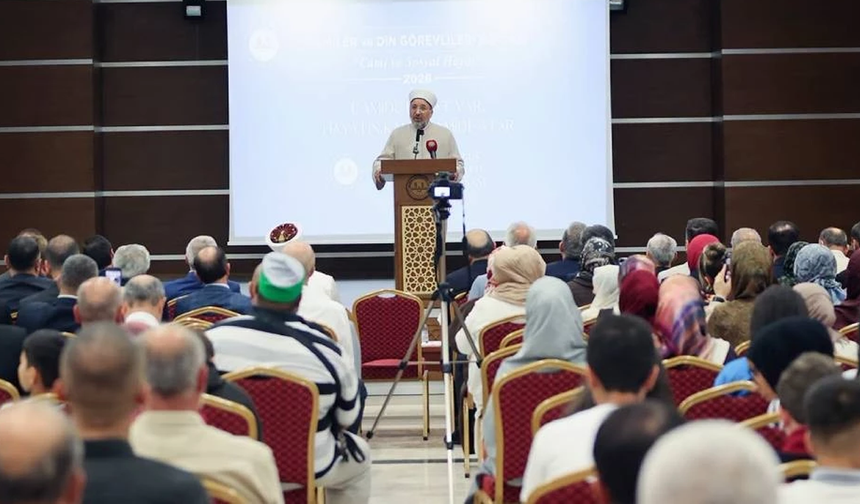 Türkiye Diyanet İşleri Başkanı Safi Arpaguş KKTC'de: Cami ile hayat arasındaki bağ zayıflıyor
