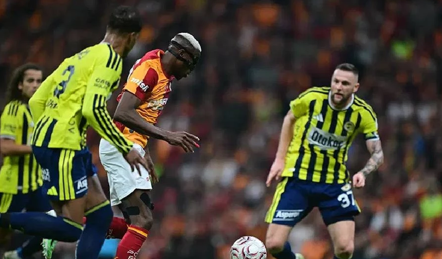 Osimhen duble yaptı: Lider Galatasaray derbiyi kazanarak koltuğunu korudu