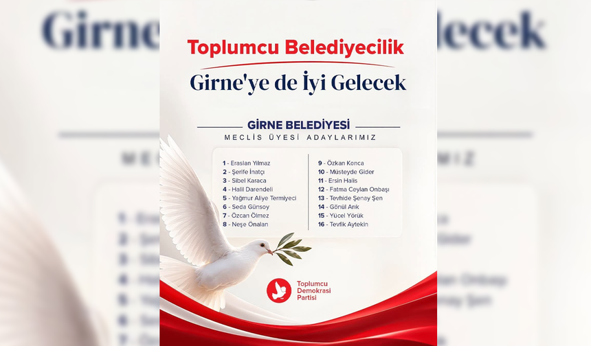Ada TV’den üç isim Girne Belediye Meclisi için aday