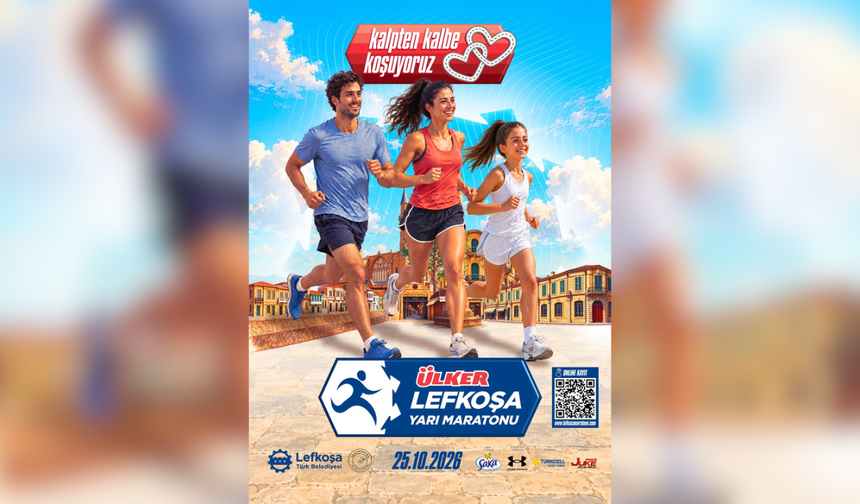 LTB Ülker Lefkoşa Yarı Maratonu’nda kayıt noktası LTB önünde olacak