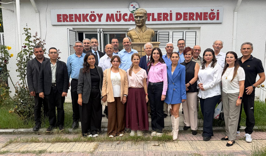 Halkın Partisi, Erenköy Mücahitleri Derneği’ni ziyaret etti