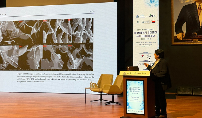 GAÜ, BIOMED 2026'da temsil edildi