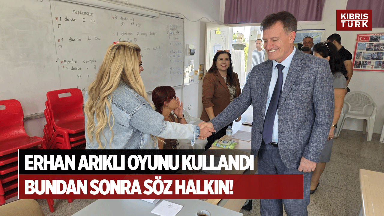 Erhan Arıklı oyunu kullandı: “Bundan sonra söz halkın”