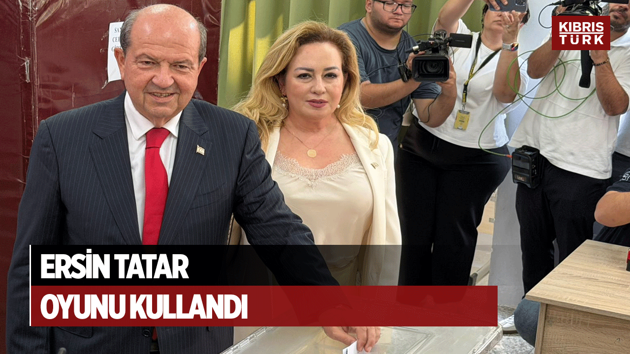 Ersin Tatar oyunu kullandı