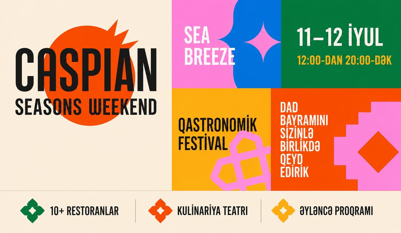 Sea Breeze’de Caspian Seasons Weekend başlıyor