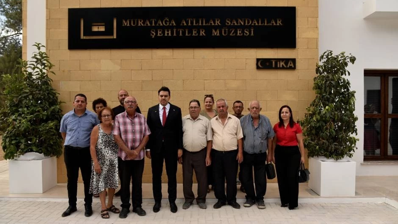Eren'den Muratağa-Atlılar-Sandallar Şehitler Müzesi’ne ziyaret: Kıbrıs’ın yanında olmaya devam edeceğiz