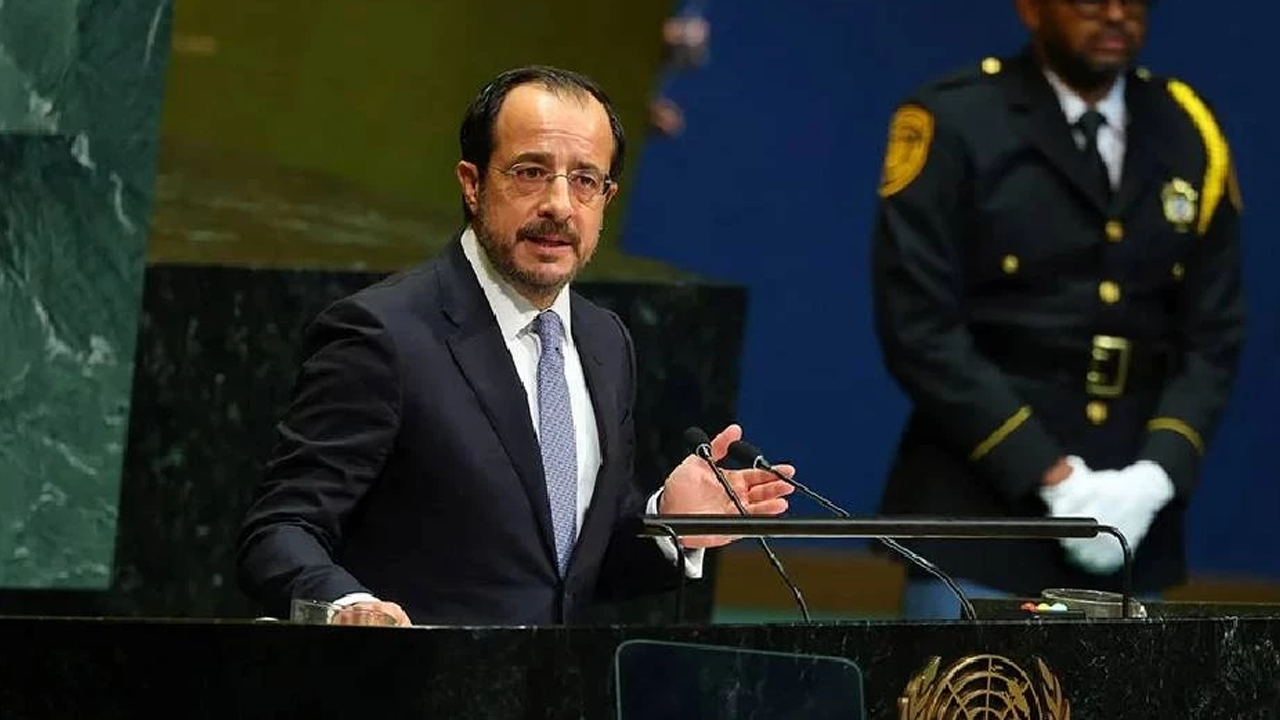 Hristodulidis'ten BM kürsüsünden Erdoğan'a: Siyasetçiler sözleriyle değil, eylemleriyle değerlendirilir
