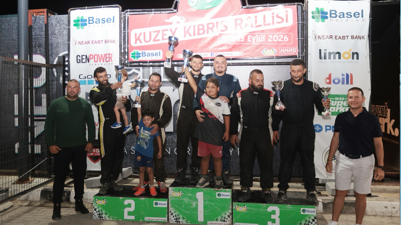 49. Kuzey Kıbrıs Rallisi'nin Kalbi NEU Event Park'ta attı