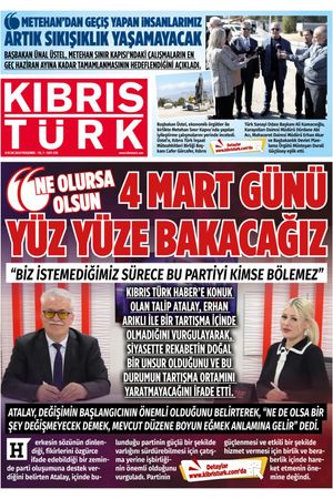 KIBRIS TÜRK GAZETE 539.SAYI