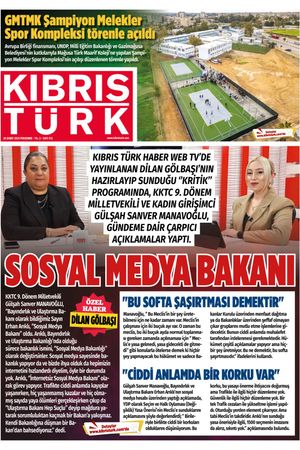KIBRIS TÜRK GAZETE 912. SAYI