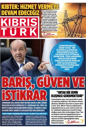 KIBRIS TÜRK GAZETE 917. SAYI