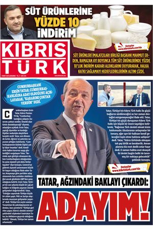 KIBRIS TÜRK GAZETE 925. SAYI
