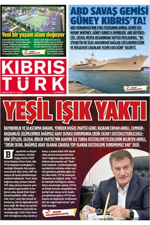 KIBRIS TÜRK GAZETE 927. SAYI
