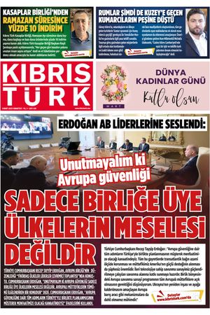 KIBRIS TÜRK GAZETE 928. SAYI