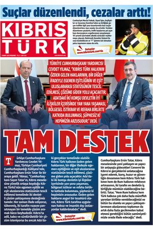 KIBRIS TÜRK GAZETE 933. SAYI