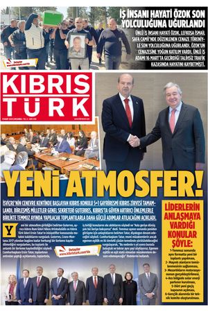KIBRIS TÜRK GAZETE 939. SAYI