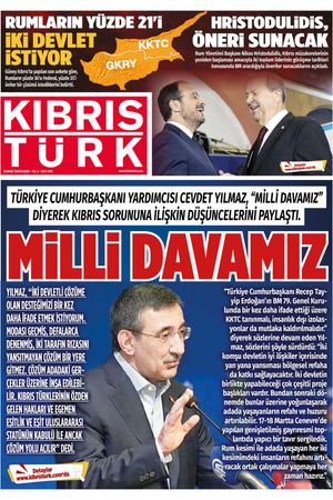 KIBRIS TÜRK GAZETE 943. SAYI