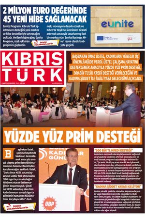 KIBRIS TÜRK GAZETE 930. SAYI