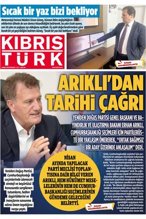 KIBRIS TÜRK GAZETE 944. SAYI