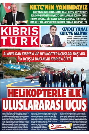 KIBRIS TÜRK GAZETE 961. SAYI