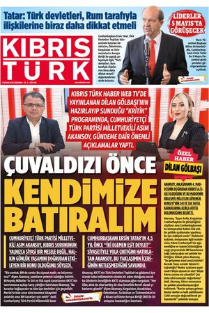 KIBRIS TÜRK GAZETE 967. SAYI