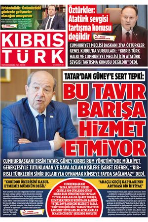 KIBRIS TÜRK GAZETE 987. SAYI