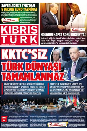 KIBRIS TÜRK GAZETE 1002. SAYI