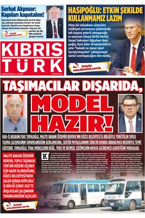 KIBRIS TÜRK GAZETE 1003. SAYI