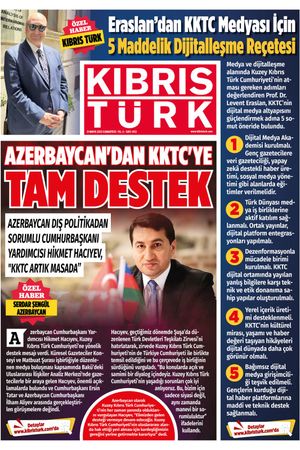 KIBRIS TÜRK GAZETE 1011. SAYI