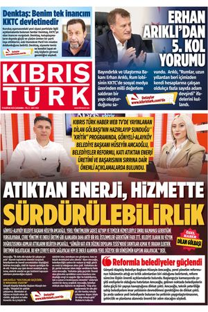 KIBRIS TÜRK GAZETE 1023. SAYI