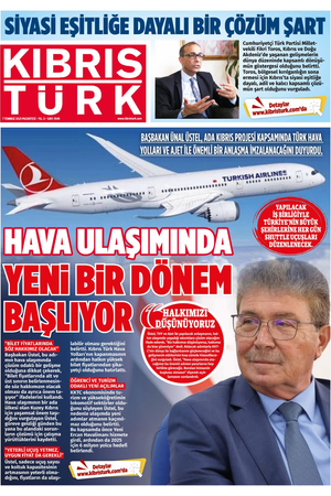 KIBRIS TÜRK GAZETE 1048. SAYI