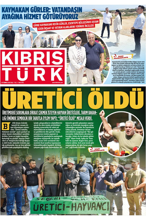 KIBRIS TÜRK GAZETE 1071. SAYI