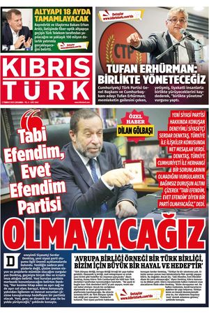KIBRIS TÜRK GAZETE 1043. SAYI